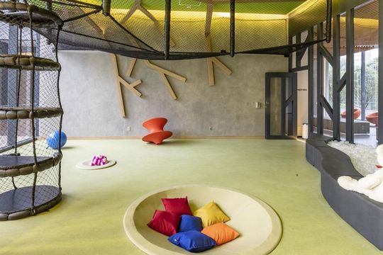 Área externa de apartamento à venda com 1 quarto, 57m² em Vila Olímpia, São Paulo