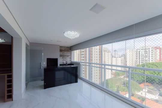 Varanda gourmet de apartamento à venda com 3 quartos, 126m² em Vila Mariana, São Paulo