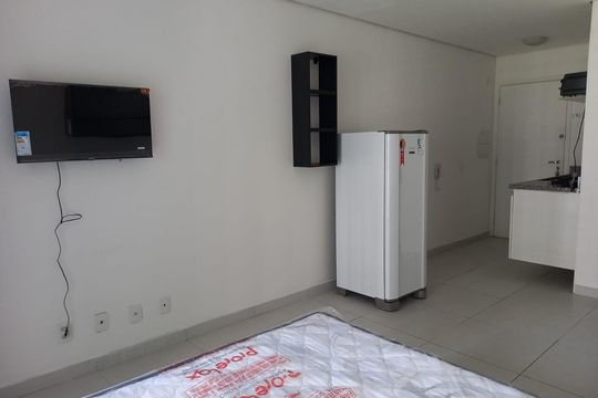Sala/Quarto de apartamento à venda com 1 quarto, 28m² em Bela Vista, São Paulo