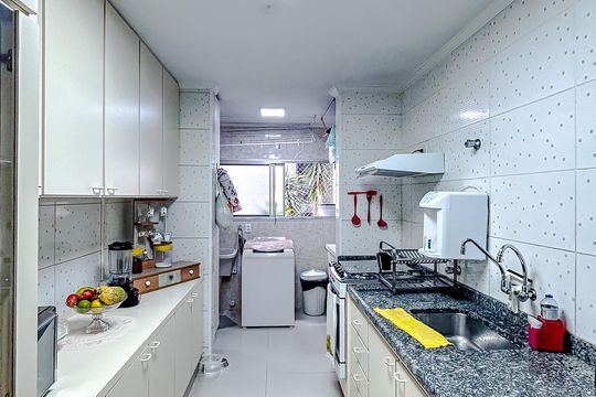 Cozinha de apartamento à venda com 3 quartos, 80m² em Tatuapé, São Paulo
