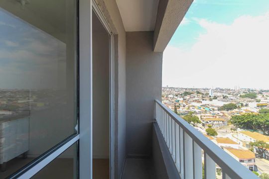 Varanda de kitnet/studio à venda com 1 quarto, 18m² em Jardim Imperador (zona Leste), São Paulo
