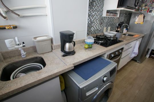 Área de Serviço de apartamento à venda com 2 quartos, 49m² em Anil, Rio de Janeiro