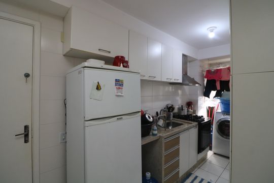 Cozinha de apartamento à venda com 2 quartos, 52m² em Jardim Vila Formosa, São Paulo