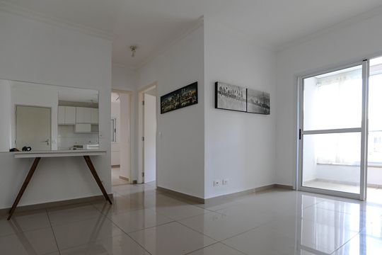 Sala de apartamento para alugar com 2 quartos, 62m² em Vila Mogilar, Mogi das Cruzes