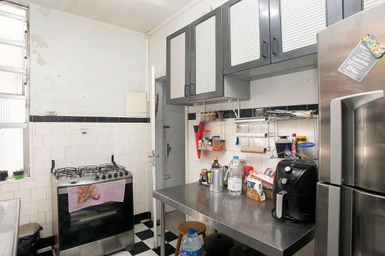 Cozinha de apartamento à venda com 3 quartos, 100m² em Farroupilha, Porto Alegre