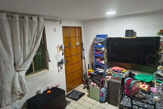 Sala de apartamento para alugar com 2 quartos, 48m² em Parque Nações Unidas, São Paulo
