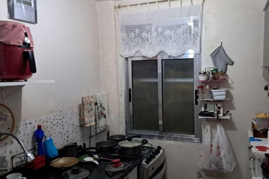 Cozinha de apartamento para alugar com 2 quartos, 48m² em Parque Nações Unidas, São Paulo