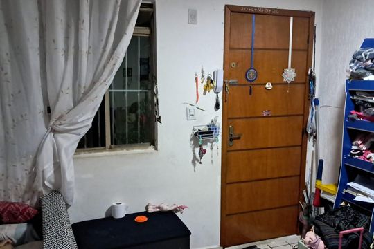 Sala de apartamento para alugar com 2 quartos, 48m² em Parque Nações Unidas, São Paulo