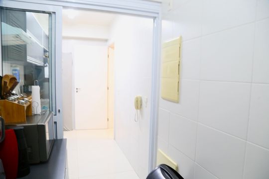 Área de Serviço de apartamento à venda com 2 quartos, 65m² em Santo Amaro, São Paulo