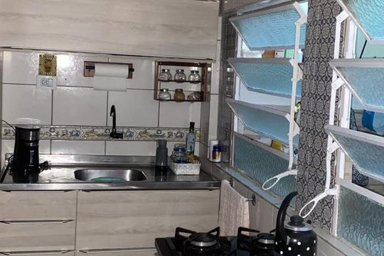 Cozinha de casa à venda com 3 quartos, 130m² em Restinga, Porto Alegre