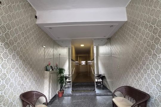 Área externa de apartamento para alugar com 1 quarto, 40m² em Boa Vista, São Vicente