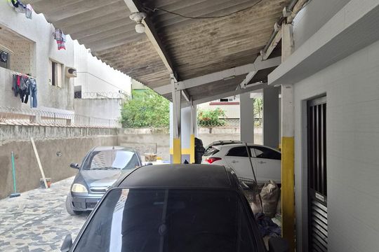 Área externa de apartamento para alugar com 1 quarto, 40m² em Boa Vista, São Vicente