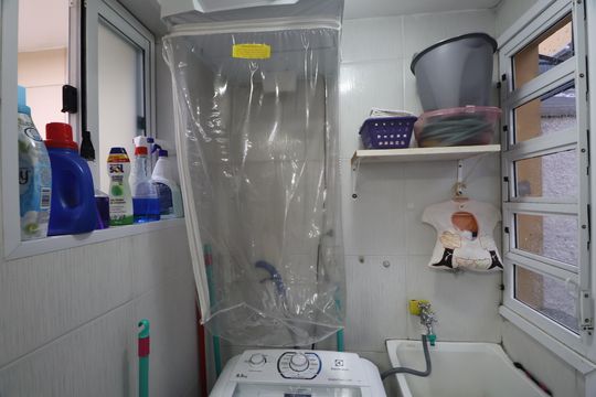 Área de Serviço de casa de condomínio à venda com 3 quartos, 134m² em Olaria, Canoas
