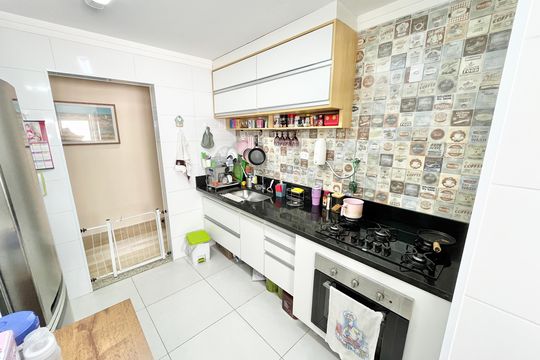 Cozinha e Área de Serviço de apartamento à venda com 3 quartos, 67m² em Santana, São Paulo
