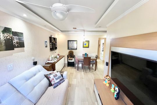Sala de apartamento à venda com 3 quartos, 67m² em Santana, São Paulo