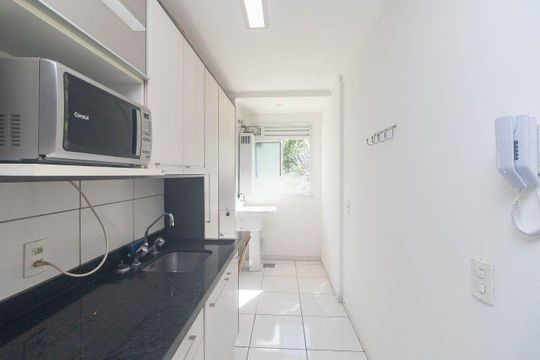 Cozinha de apartamento para alugar com 3 quartos, 122m² em São Geraldo, Porto Alegre