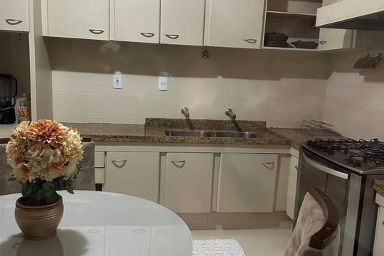 Cozinha de casa para alugar com 2 quartos, 120m² em Patrimônio, Uberlândia