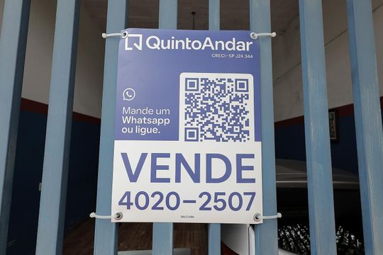 Placa Instalada - 27/04/2026 - BALD-694 de casa para alugar com 4 quartos, 292m² em Jardim Las Vegas, Santo André