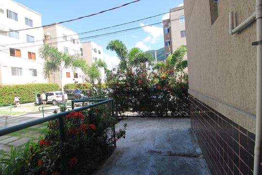 Área de serviço - Vista de apartamento à venda com 2 quartos, 62m² em Camorim, Rio de Janeiro