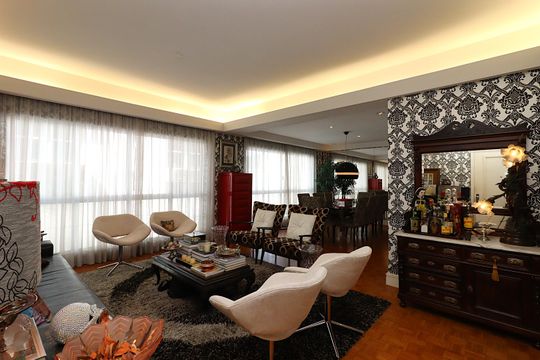 Sala de apartamento para alugar com 4 quartos, 175m² em Independência, Porto Alegre