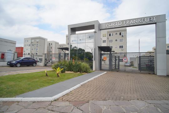 Fachada de apartamento à venda com 2 quartos, 45m² em Santos Dumont, São Leopoldo