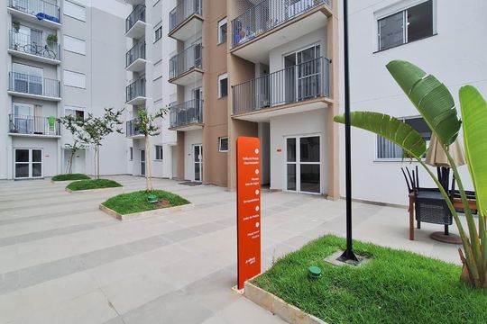 Área comum de apartamento para alugar com 2 quartos, 41m² em Bom Retiro, São Paulo