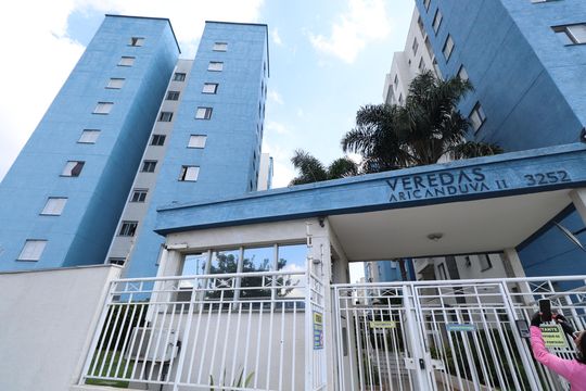 Fachada de apartamento à venda com 3 quartos, 60m² em Vila California, São Paulo