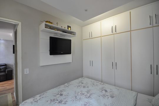 Quarto 1 de apartamento à venda com 2 quartos, 54m² em Vila Gustavo, São Paulo