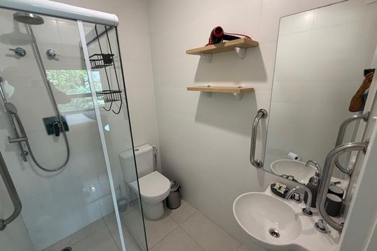 Banheiro de apartamento à venda com 1 quarto, 20m² em Paraíso, São Paulo