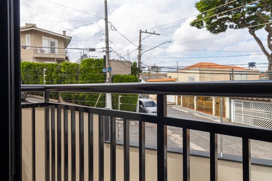 Varanda do Quarto 2 de apartamento à venda com 2 quartos, 45m² em Vila Pauliceia, São Paulo