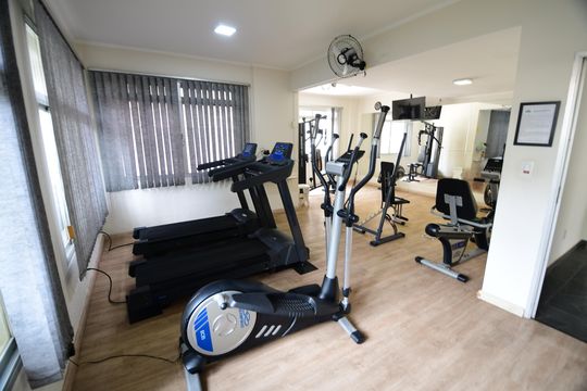 Área comum - Academia de apartamento para alugar com 3 quartos, 105m² em Vila Industrial (campinas), Campinas