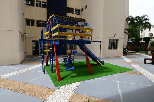 Área comum - Playground de apartamento para alugar com 3 quartos, 105m² em Vila Industrial (campinas), Campinas