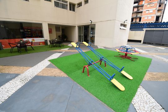 Área comum - Playground de apartamento para alugar com 3 quartos, 105m² em Vila Industrial (campinas), Campinas