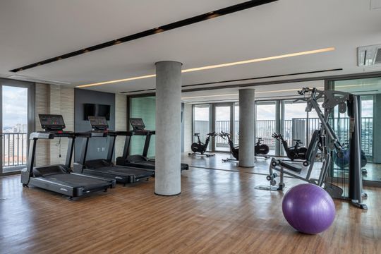 Área comum de apartamento para alugar com 1 quarto, 25m² em Vila Mariana, São Paulo