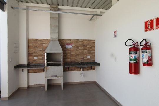 Área comum - Churrasqueira de apartamento para alugar com 2 quartos, 50m² em Jardim Colonial, São José dos Campos