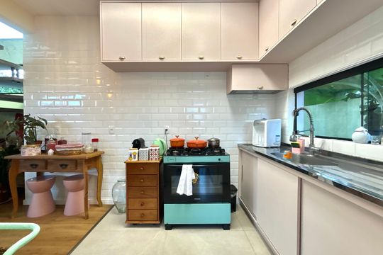 Cozinha de casa para alugar com 3 quartos, 100m² em Rio Tavares, Florianópolis