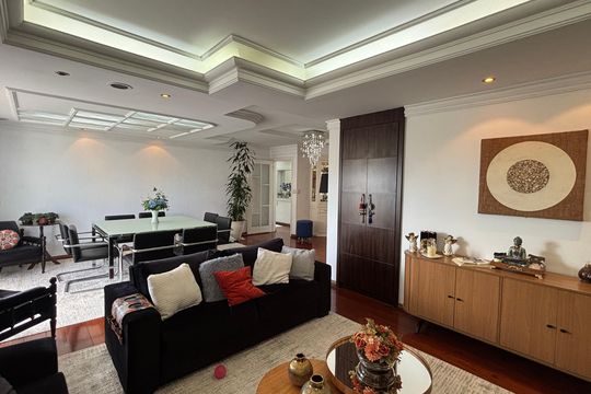 Sala - Sala de Jantar  de apartamento à venda com 3 quartos, 155m² em Vila Assunção, Santo André