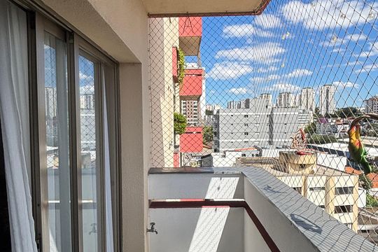 Varanda Sala de apartamento à venda com 3 quartos, 155m² em Vila Assunção, Santo André