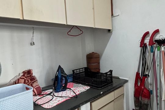 Área de Serviço - Quarto Apoio de apartamento à venda com 3 quartos, 155m² em Vila Assunção, Santo André