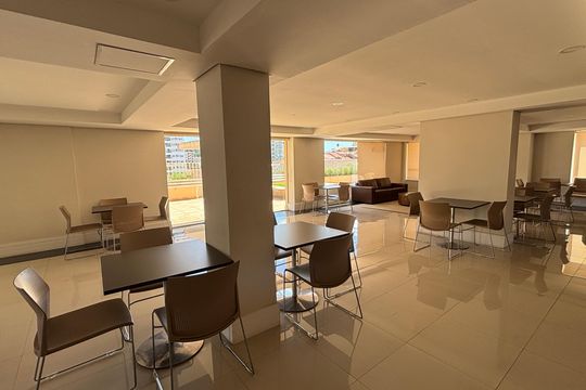 Salão de Festas de apartamento à venda com 3 quartos, 155m² em Vila Assunção, Santo André