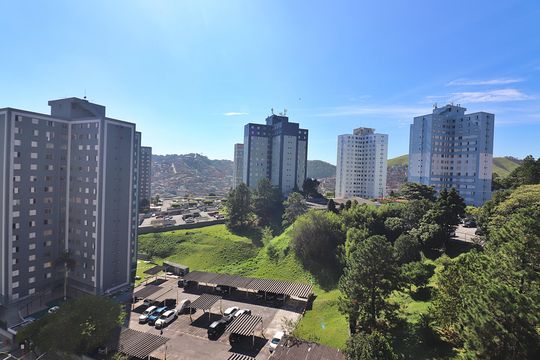 Quarto 1 Vista  de apartamento à venda com 2 quartos, 53m² em Santa Terezinha, São Bernardo do Campo