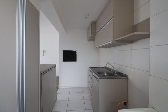 Cozinha - Armários de apartamento à venda com 3 quartos, 74m² em Marechal Rondon, Canoas