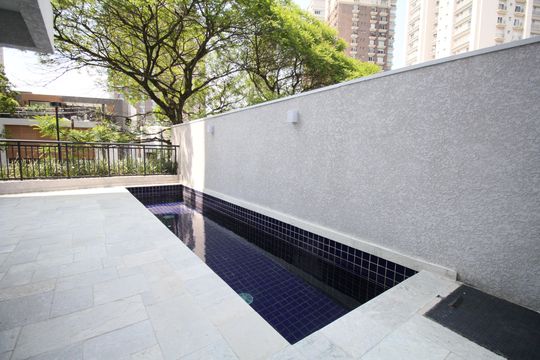Área comum - Piscina de apartamento para alugar com 2 quartos, 39m² em Cidade Jardim, São Paulo