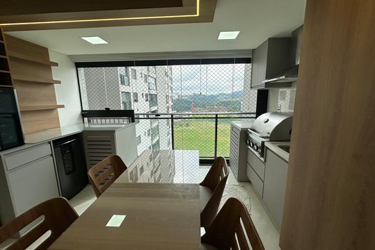 Churrasqueira de apartamento à venda com 2 quartos, 64m² em Tamboré, Barueri