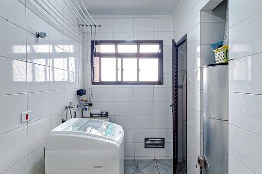 Área de Serviço de apartamento à venda com 3 quartos, 115m² em Chácara Seis de Outubro, São Paulo