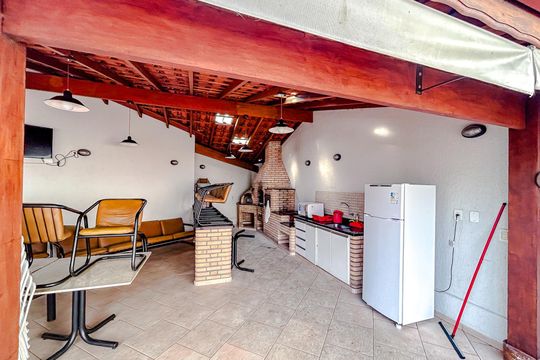 Área comum - Churrasqueira de apartamento à venda com 3 quartos, 115m² em Chácara Seis de Outubro, São Paulo