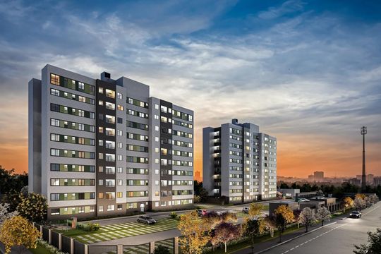 Apartamento à venda com 2 quartos, 43m² em Alípio de Melo, Belo Horizonte
