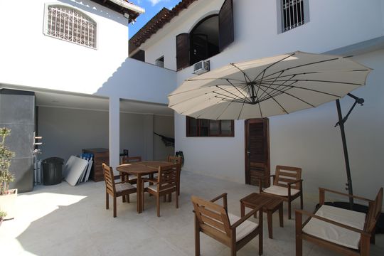 Quintal de casa de condomínio à venda com 3 quartos, 162m² em Taquara, Rio de Janeiro