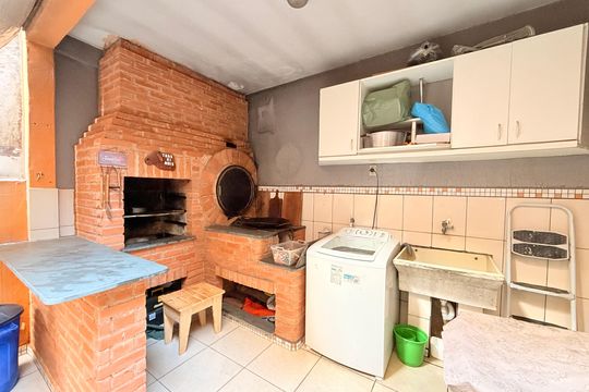 Churrasqueira com Área de Serviço de casa à venda com 2 quartos, 175m² em Jardim das Tulipas, Jundiaí