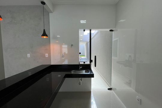 Cozinha de casa à venda com 3 quartos, 89m² em Céu Azul, Belo Horizonte